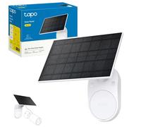Tapo Panel solar, instalado de forma flexible y ajuste de ángulo, carga solar de alta e 45 minutos para uso de día completo, IP65 resistente a la intemperie, funciona con todas las cámaras