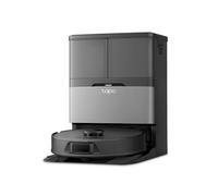 Tapo RV50 Pro Omni - 15.000 Pa, Navegación Láser Dual, Autovaciado, Cepillos Antienredo para Mascotas, Limpieza de Bordes, Estación Todo-en-Uno con Depósito de Agua 5L (Negro Brillante)