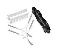 Tapo RVA100 - Kit de Repuesto para Robot vacío, 1 Cepillo Principal, 2 Cepillo Lateral/2 Filtro HEPA Lavable, se Adapta a Diferentes Superficies de baldosa/Alfombra, Lavable y Reutilizable