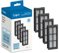 Tapo RVA520 - Kit de Recambio para Robot Aspirador, 4 Filtros HEPA Lavables de Alta ompatible con Tapo RV50 Pro Omni y RV50 Omni, Instalación sin Herramientas