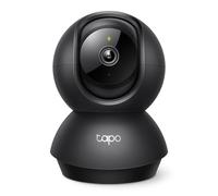 TP-Link Tapo 2K Pan/Tilt Indoor Security Camera for Baby Monitor, Pet Camera | Motion Detection & Tracking | Audio 2-Way | Cloud & SD Card Storage | Works w/Alexa & Google Home | Black | Tapo C211