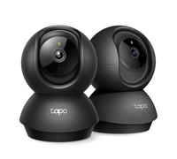 Tapo TP-Link - Cámara de Seguridad para Interiores de 2 K, panorámica/inclinación para Monitor de bebé, cámara de Mascotas, detección de Movimiento y Seguimiento, Audio bidireccional, Almacenamiento