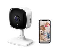 Tapo TP-Link Cámara Wi-Fi para Interiores C110, cámara de vigilancia de 3 MP, visión Nocturna, Audio bidireccional, Modo de privacidad, notificaciones con Sensor de Movimiento en Tiempo Real