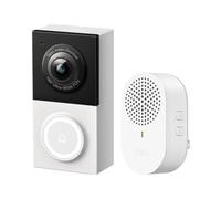 Tapo TP-Link - Timbre de Video Inteligente con Cable, 2K 5MP, visión Nocturna a Color, FOV Ultra Ancho de 180°, Audio bidireccional, detección de IA Gratuita, Almacenamiento en la Nube y Tarjeta SD,
