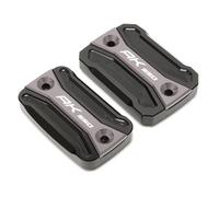 Tapón Aceite Moto Para KYMCO AK550 AK 550 2017 2018-2020 Tapa Depósito Líquido Frenos Delantero Tapa Combustible Accesorios CNC Motocicleta Tapones De Aceite (Color : Titanium)