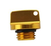 Tapón aceite motor Tapó Llenado Aceite Universal M20 2.5 Para Motocicletas Y ATV Para CBR 250RR 1000RR CR125R CRF 150R 250R 450R 250L/M(Oro)