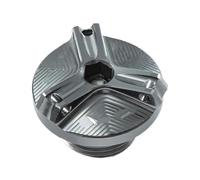 Tapón aceite motor Tapón Aceite Motor Motocicleta Para Suzuki Para Bandit 400 600 650 1050XT 1200 1250 1250S Aluminio CNC Perno Tapón Llenado Combustible.(Titanium)