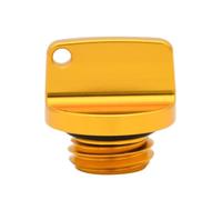 Tapón aceite motor Tapón Llenado Aceite M20 2.5 Para Yamaha Para YZ 65 80 85 125 250 YZ250F YZ450F YZ125X YZ250X T-MAX XSR900 MT-09 FZ-09(Amarillo)