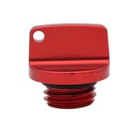 Tapón aceite motor Tapón Llenado Aceite M20 2.5 Para Yamaha Para YZ 65 80 85 125 250 YZ250F YZ450F YZ125X YZ250X T-MAX XSR900 MT-09 FZ-09(Red)
