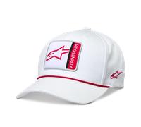 Gorra snapback específica de Alpinestars, blanca
