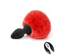 Tapón Anal 10 frecuencia de vibración Sexy cola de zorro Anal Plug Anal Metal Butt Plug Cosplay juego sexual Para pareja coqueteo consolador productos Para adulto