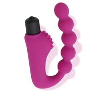 Tapón Anal 10 velocidades Anal Plug máquina sexual vibrador Butt Plugs 5 cuentas juguetes sexuales Para mujer hombres producto adulto Sex Shop adulto