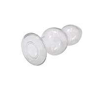 Tapón Anal 3 Tamaño Elija Vidrio Hueco Butt Plug Vidrio Anal Plug Masturbador Anal Juguetes Sexuales Para Mujeres Hombres Gay