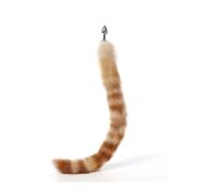 Tapón Anal 70 cm Super largo cola de zorro real cuentas anales butt plug Metal coqueteo erótico coaplay juguete sexual pareja juego de rol mujeres