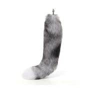 Tapón Anal 70 cm Super largo cola de zorro real cuentas anales butt plug Metal coqueteo erótico coaplay juguete sexual pareja juego de rol mujeres