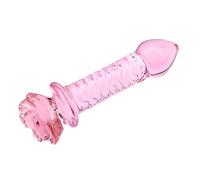 Tapón Anal Anal Bead Butt Masturbator Glass Consolador Máquina Sexual Sex Shop Juguetes Sexuales Para Mujeres Rosa Masturbador Forma Anal Plug