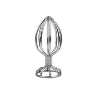Tapón Anal Anal Para Gay Ass Plug Juguetes Sexuales 3 Tamaño Sex Shop Lata de Acero Inoxidable Strapon Hollow Anal Plug Sex Machine