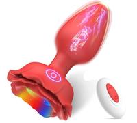 Tapón Anal Anal Plug Vibrador Buttplug Juguete Sexual Para Mujer Hombres Máquina Sexual Masturbador Remoto Led Luz Analplug