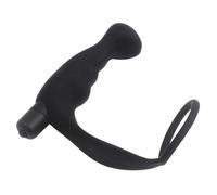 Tapón Anal Anillo de vibración para pene para hombres, vibrador Anal, masturbador, tapón Anal Para, anillo erótico para juguetes sexuales anales para hombres y adultos