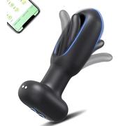 Tapón Anal Aplicación remota Control palmaditas máquina sexual vibrador Butt Plug Para hombres vibrador Anal mujeres adultos juguetes sexuales Para parejas Gay