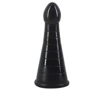 Tapón Anal Cabeza redonda suave PVC Anal Plug hombres juguetes sexuales Para mujer masturbador consolador punto G máquina sexual largo 192mm juego para adultos tapones de entrenamiento a tope