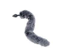 tapón anal Can Bend Tail Butt Plug Juguetes sexuales anales Tail Anal Butt Plug Metal Anal Plug W1003