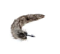 tapón anal Can Bend Tail Butt Plug Juguetes sexuales anales Tail Anal Butt Plug Metal Anal Plug W1009