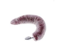 tapón anal Can Bend Tail Butt Plug Juguetes sexuales anales Tail Anal Butt Plug Metal Anal Plug W1005