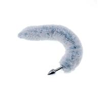 tapón anal Can Bend Tail Butt Plug Juguetes sexuales anales Tail Anal Butt Plug Metal Anal Plug W1007
