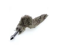 tapón anal Can Bend Tail Butt Plug Juguetes sexuales anales Tail Anal Butt Plug Metal Anal Plug W1018