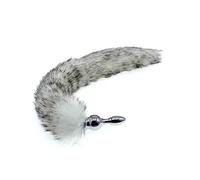 tapón anal Can Bend Tail Butt Plug Juguetes sexuales anales Tail Anal Butt Plug Metal Anal Plug W1014