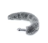 tapón anal Can Bend Tail Butt Plug Juguetes sexuales anales Tail Anal Butt Plug Metal Anal Plug W1016