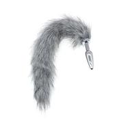 tapón anal Can Bend Tail Butt Plug Juguetes sexuales anales Tail Anal Butt Plug Metal Anal Plug W1011