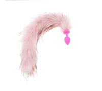 tapón anal Can Bend Tail Butt Plug Juguetes sexuales anales Tail Anal Butt Plug Metal Anal Plug W1033