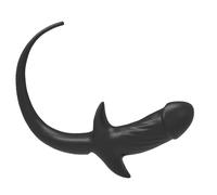 Tapón Anal Cola de perro Vibrador Anal Plug Silicagel Cuentas anales suaves Butt Plug Vibradores Juguetes sexuales Para Parejas Adultos Juegos