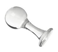 Tapón Anal Consolador Anal de cristal Pyrex con bola grande de 45-60mm, consolador con cuentas de cristal, masturbación para mujeres, juguete sexual para adultos Para Gay, hombres y mujeres
