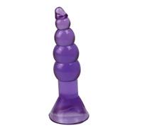 Tapón Anal Cuentas para hombres y mujeres, tapón Anal, juguetes de gelatina, sensación de piel Real Anal, juguete sexual para adultos, productos sexuales, Material de gel de sílice