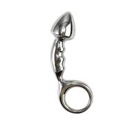 Tapón Anal de cola de zorro en 18 colores, cuentas anales de Metal flexibles largas, consolador Anal para Cosplay, juguetes sexuales de juegos para adultos para mujeres(M)