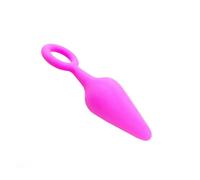 Tapón Anal de Gel de sílice rosa, consolador con tapón Anal, máquina sexual, juegos para adultos, juguetes sexys para hombres, mujeres, parejas, mujeres, Sex Shop(M)