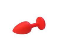 Tapón anal de silicona S/M/L Tapones anales Tapón sexual unisex 3 juguetes for adultos de diferentes tamaños for hombres/mujeres Entrenador anal for parejas SM(Red-S)