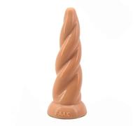 Tapón Anal Golden Twist Anal Plug Silicagel Masculino Mujeres Masturbador Consolador Color Consolador Máquina Sexual Juguetes Sexuales Tienda consolador Adultos Juguetes Sexy Butt Training Plugs