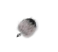Tapón Anal Gran Dia16cm conejo cola de zorro Metal cuentas anales Butt Plug juego de rol diadema conejito erótico Cosplay culo juguete sexual Para pareja