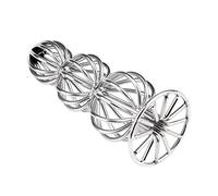 Tapón anal hueco para adultos, dilatador anal de acero inoxidable, espéculo de metal, enema, estimulador de tapón anal hueco, masturbación, masajeador de próstata, dilatador vaginal, juguete sexual(C)