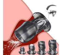 Tapón anal hueco, tapón anal, expansión anal, espéculo, expansor de ano para ducha anal, tapón anal, dilatador de vagina, masaje de próstata, enema, tapón de túnel anal, juguete sexual para mujeres, h