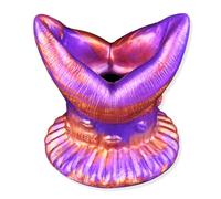 Tapón Anal Hueco Túnel Anal Grande XXL Tapón Anal Butt Plug Ano Vagina Expansor Consolador de Silicona SM Ducha Enema Túnel Anal Buttpluck Manga Pene Cuff Juguete Sexual para Mujeres Hombres