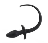 Tapón Anal Juguetes anales de cola de perro de Silicagel, masturbador de punto G, tapón Anal, masturbador Anal para mujeres y hombres, juego sexual Gay, juguetes eróticos BDSM, productos sexuales