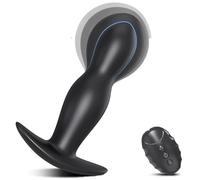 Tapón Anal Juguetes anales Vibrador Hombres Enchufe anal Control remoto Butt Plug Vibrador Juguetes sexuales Culo adulto Consolador anal inflable Para Mujeres