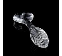Tapón Anal Juguetes sexuales Para mujeres hombre productos para adultos masturbador trasero cuentas anales tapón Anal rosa máquina sexual consolador de vidrio