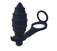 Tapón Anal Máquina sexual masculina de gel de sílice con anillo, vibrador Anal, tapón Anal, Juguetes sexuales anales Para Men Climax Fantasy, cuentas anales, productos sexuales