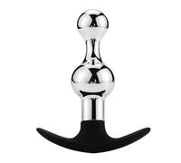 Tapón Anal Ropa interior al aire libre de gran tamaño de metal Silicagel cuentas anales butt plug consolador masturbador punto g máquina sexual juguete sexual Para hombres mujeres